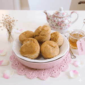 16 - Receita Bolinho de aveia com pasta de amendoim